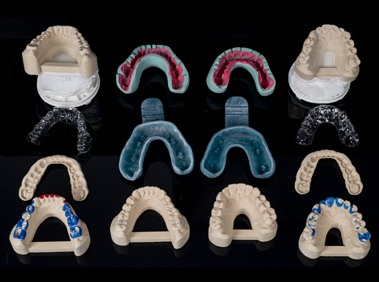 Übersicht über alle notwendigen Teile die vor der Präparation geliefert werden